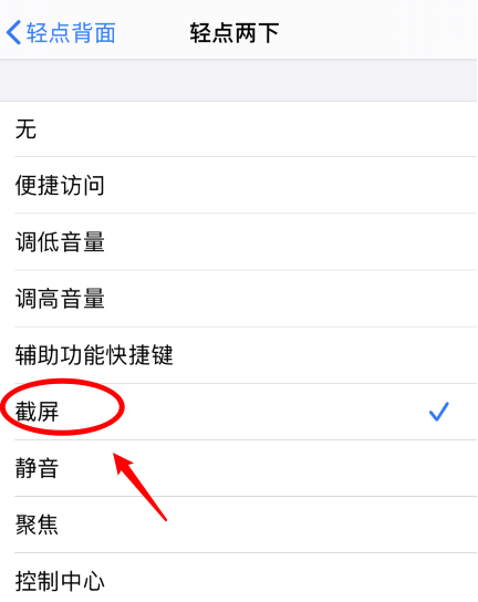 干河街道苹果手机维修分享iPhone12如何启用双击截屏 